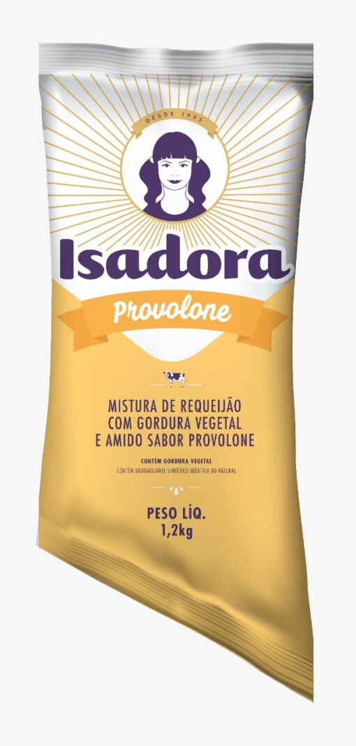 Mistura de Requeijão Sabor Provolone Bisnaga 1,2Kg - Isadora 1