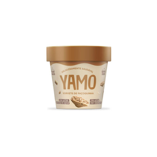 Sorvete de Paçoquinha Zero YAMO 12X100ml